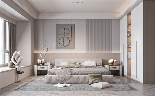 Mẫu thiết kế phòng ngủ 15m2 đẹp LG-BPN569