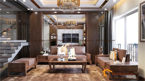 Mẫu sofa gỗ hiện đại LG-SG241 (bày mẫu)